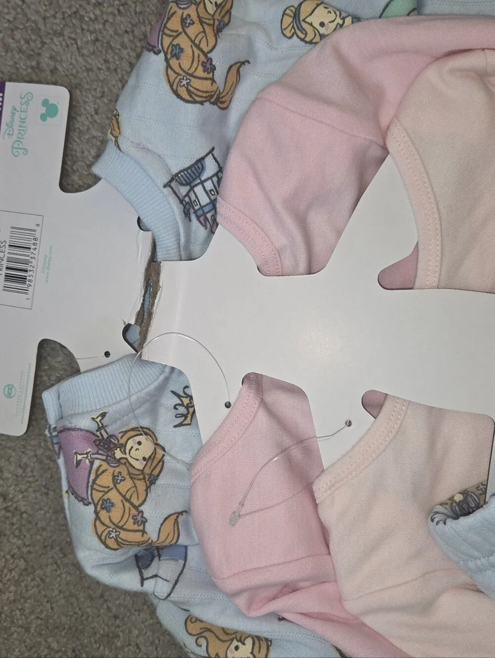 Disney Baby 4 piece ribbed set, Disney Princess